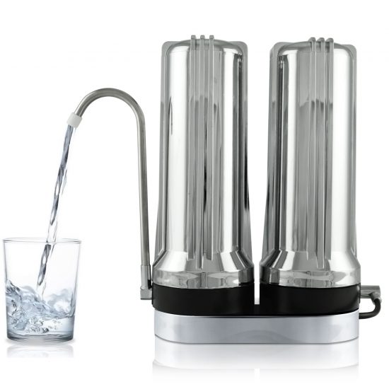 APEX EXPRT MR-2050 Quality Dual Countertop Water Filter
