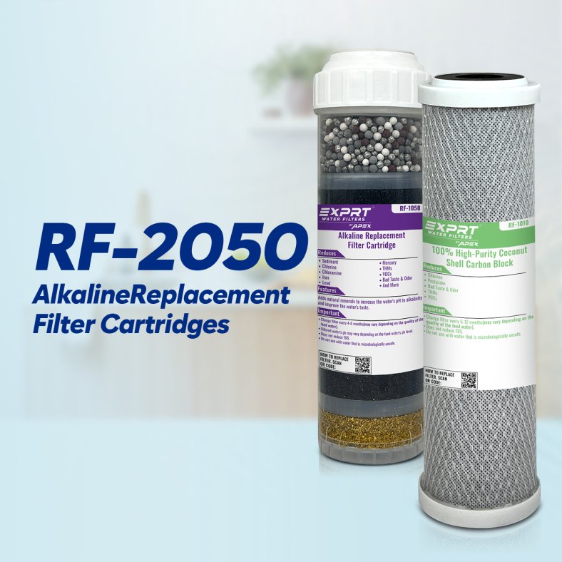 APEX EXPRT RF-2050 Dual Countertop Replacement Cartridges