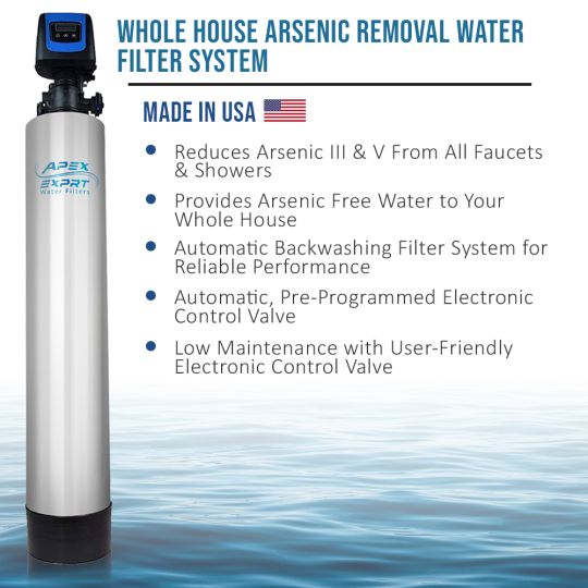 Heavy-Duty Whole House System For Arsenic Removal