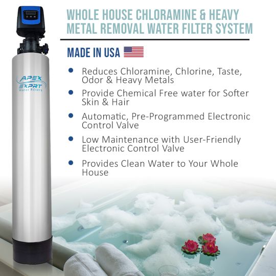 Heavy-Duty Whole House System For Chloramine & Heavy Metal Reduction