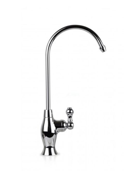 Elegant Ceramic Lead Free 3 Shank, Chrome RO Faucet(EC32)