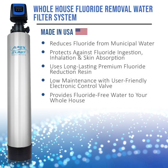 Heavy-Duty Whole House System For Fluoride Reduction