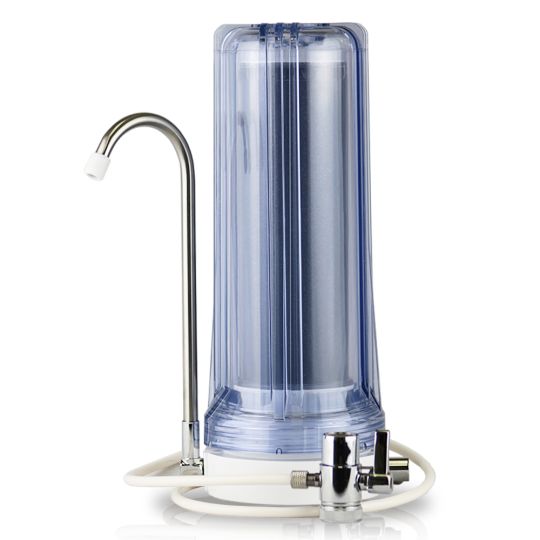 MR-1011 Countertop Water Filter Reduces Chlorine, Industrial Chemicals & Sediments