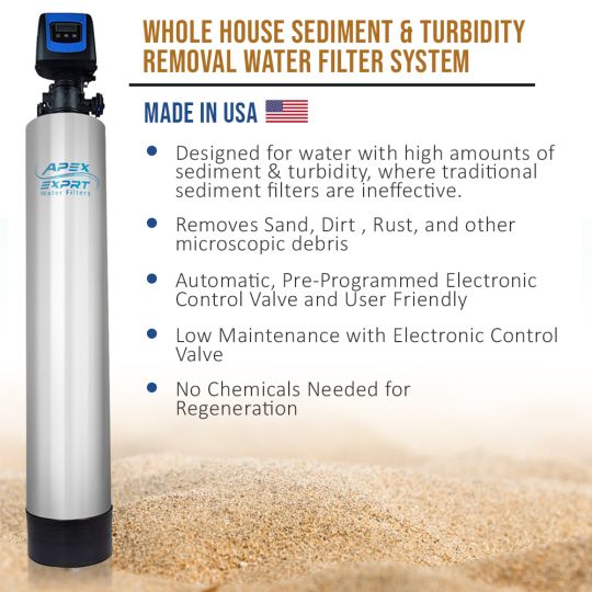 Heavy-Duty Whole House System For Sediment & Turbidity Removal